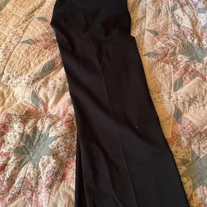 Mens Haggar flat front straight fit khaki 33 X 32